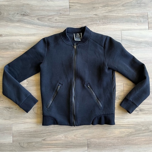 MPG Black Cropped Bomber Jacket - Picture 4 of 9